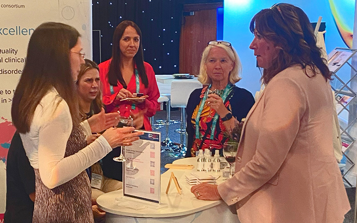 Exhibitor with Attendee